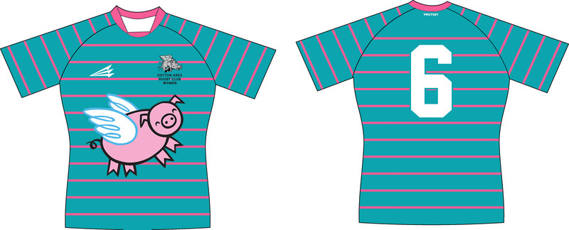 Dayton Area Rugby Club Women&#39;s Custom Jersey #1