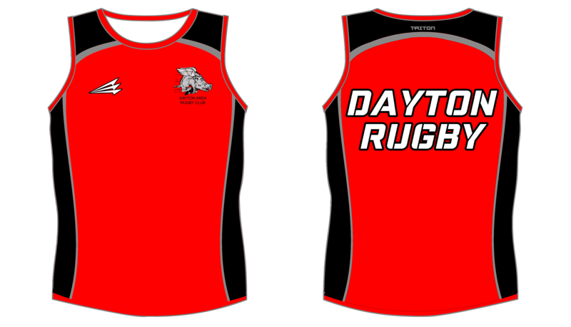 Dayton Area Custom Rugby Singlet #2c