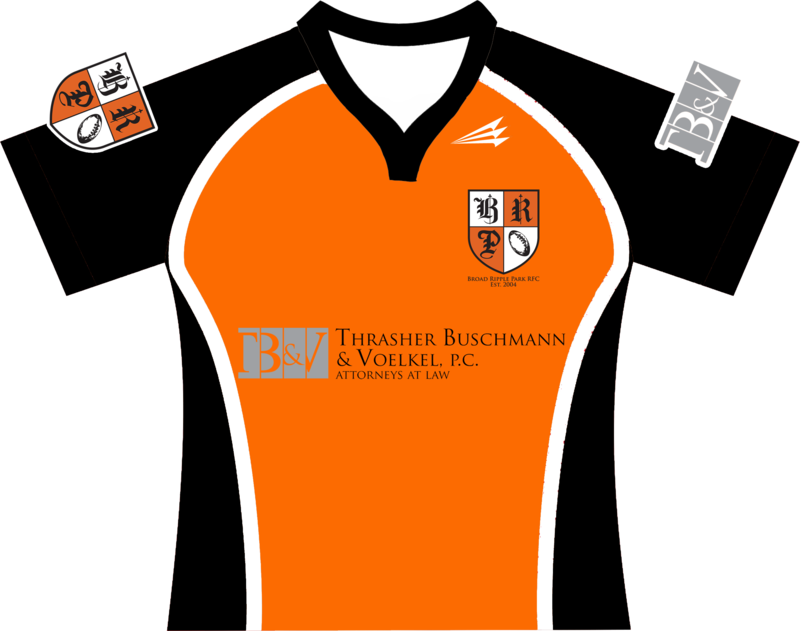 Broad Ripple Park Black Game Jersey
