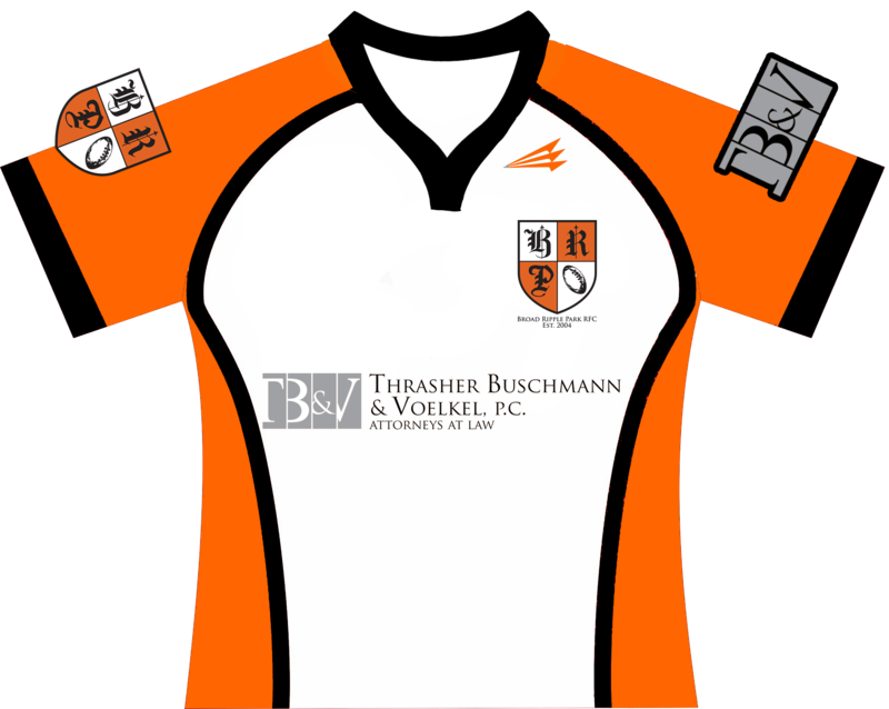 Broad Ripple Park White Game Jersey