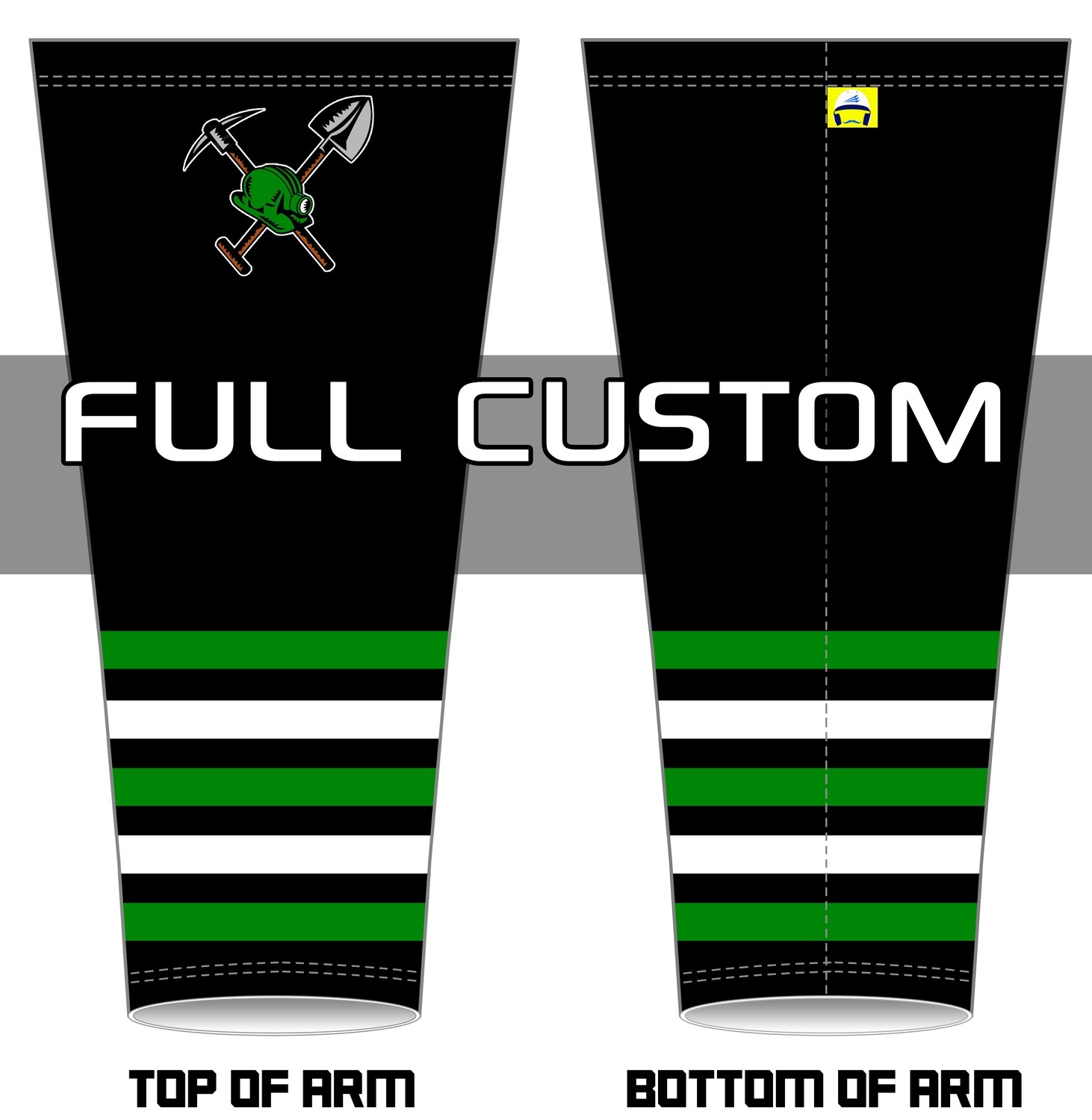 Mon Valley Miners Custom Arm Sleeve