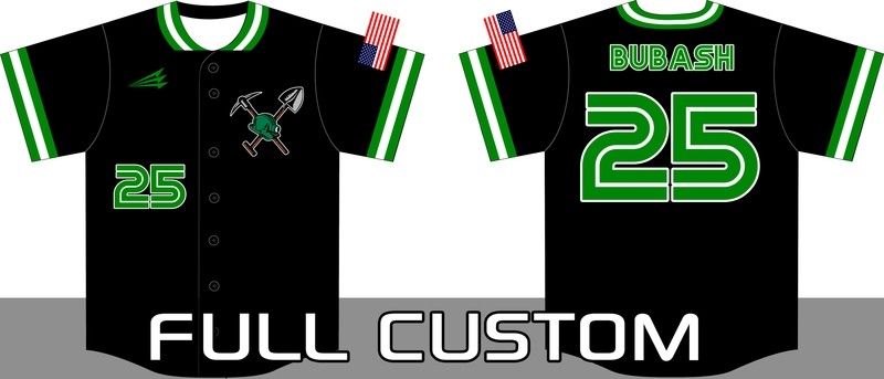 Mon Valley Miners Custom Baseball Jersey #2