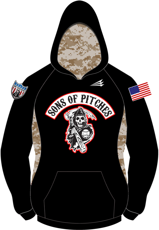 Sons of Pitches Winterproof Sublimated Vulcan Hoodie
