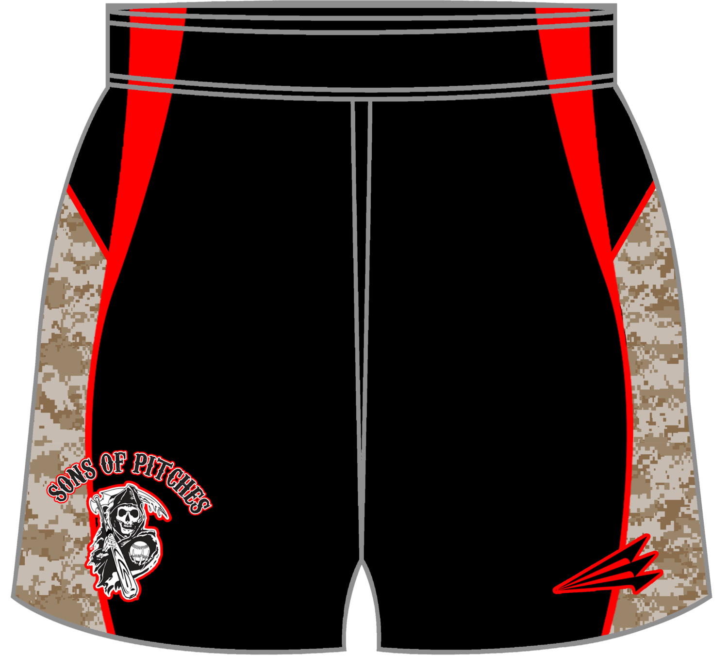 Sons of Pitches Sublimated Pocket Shorts