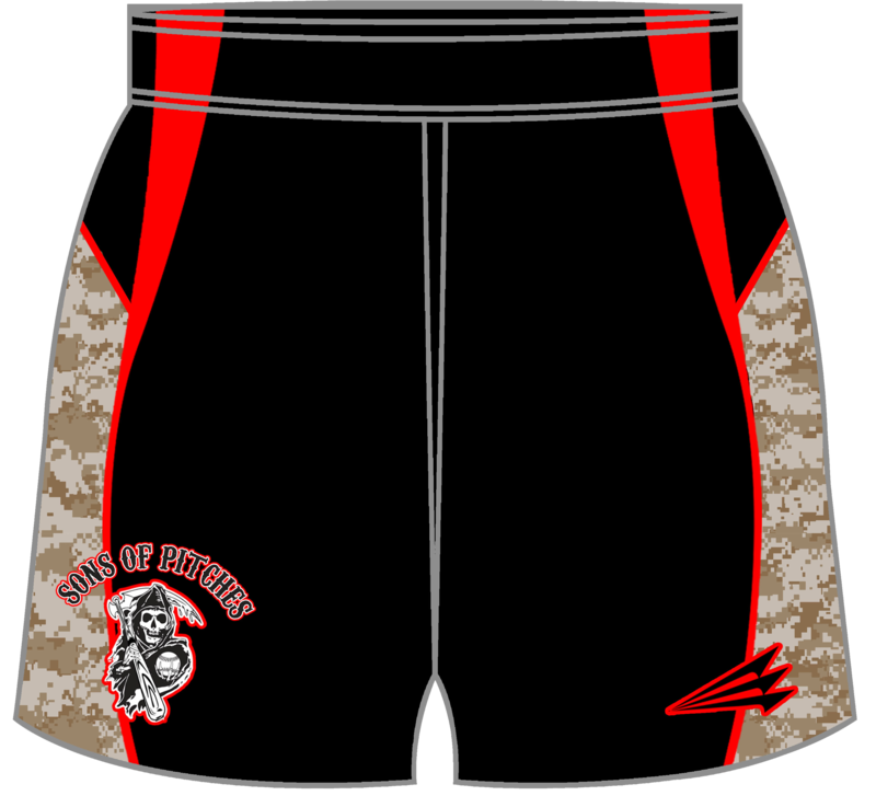 Sons of Pitches Sublimated Pocket Shorts