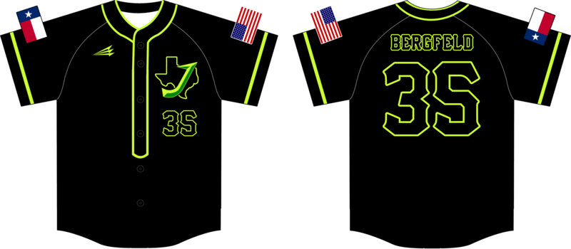 Tyler Diamond Jaxx Custom Baseball Jersey #3
