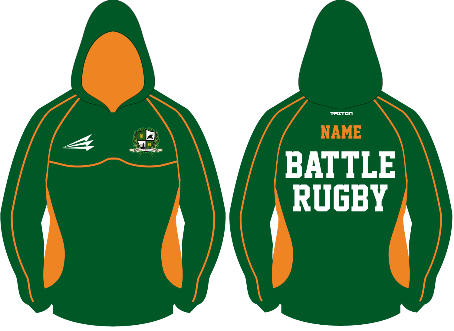 Bennington Battle Vulcan Winterproof Sublimated Hoodie