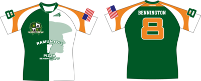 Bennington Battle Rugby Game Jersey
