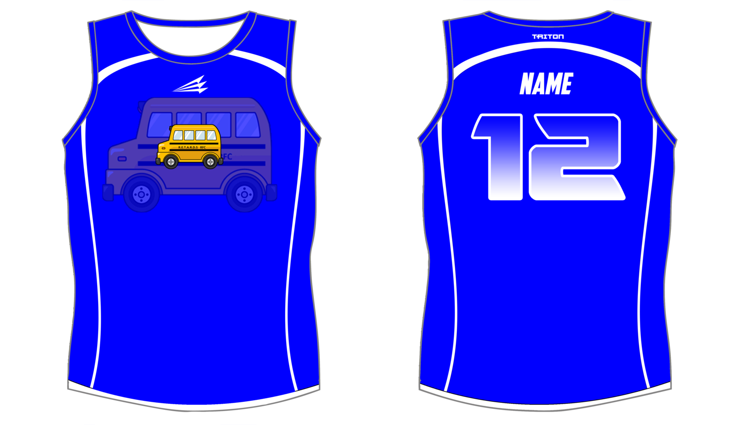 RETARDS Rugby Singlet