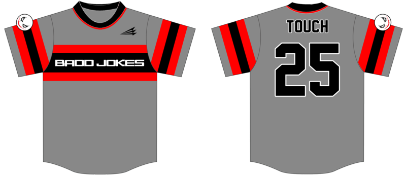 Badd Jokes Custom Baseball Jersey #4