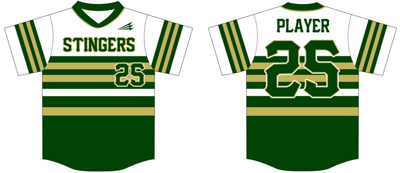 Indiana Springs Stingers Custom Baseball Jersey 3