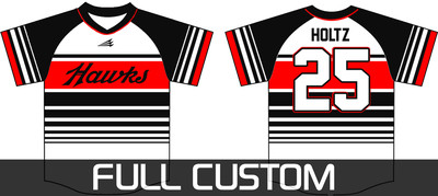 DB Hawks Baseball Custom Jersey Design #1