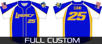 Legacy Custom Baseball Jersey 2f