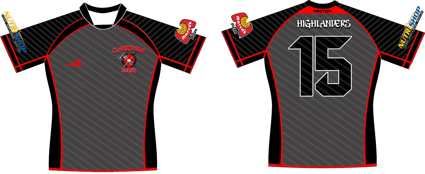 Clarksville Highlanders Rugby Game Jersey