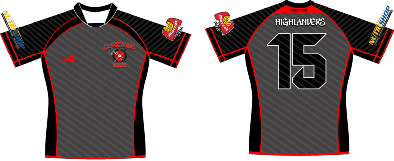 Clarksville Highlanders Rugby Game Jersey