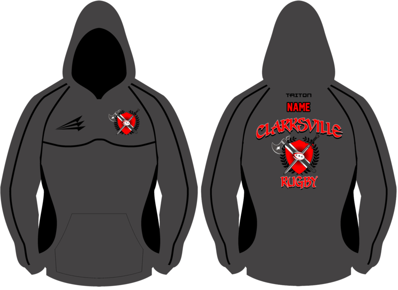 Clarksville Highlanders Rugby Vulcan Winterproof Hoodie