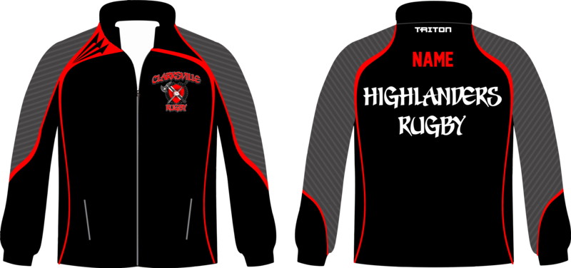 Clarksville Highlanders Rugby Track Jacket