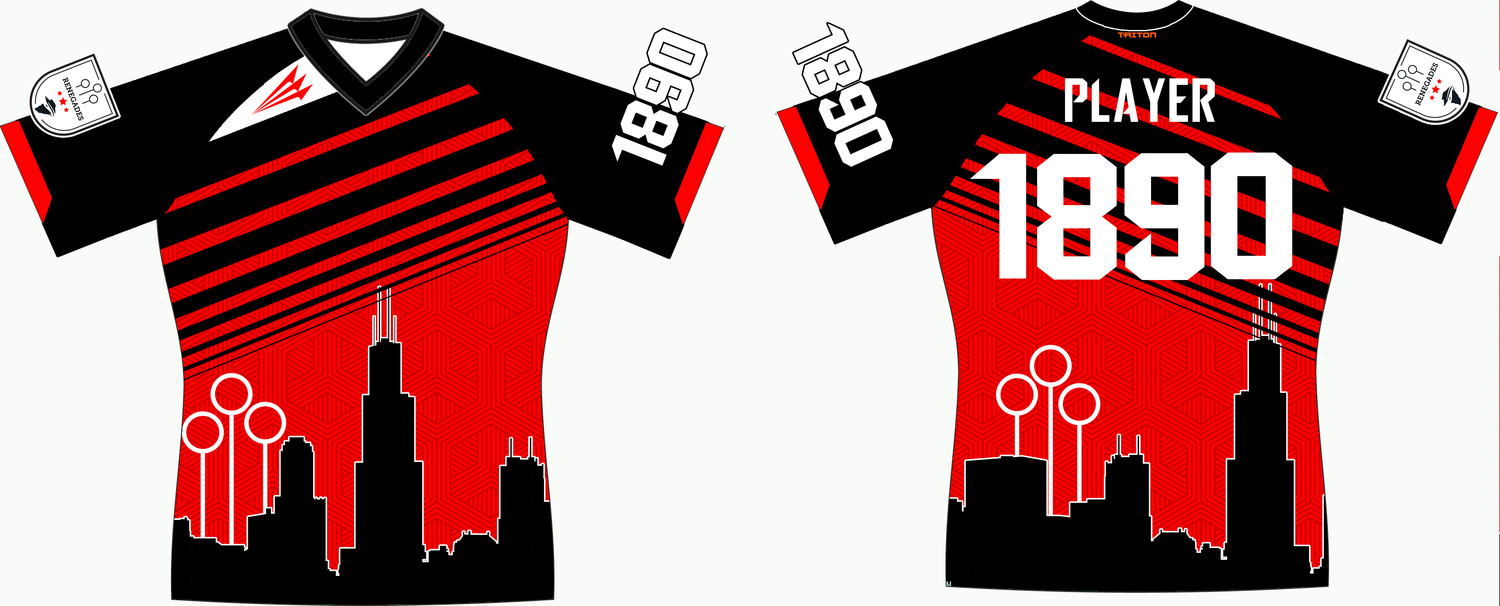 Columbia College Chicago Renegades Quidditch Custom Rugby Jersey