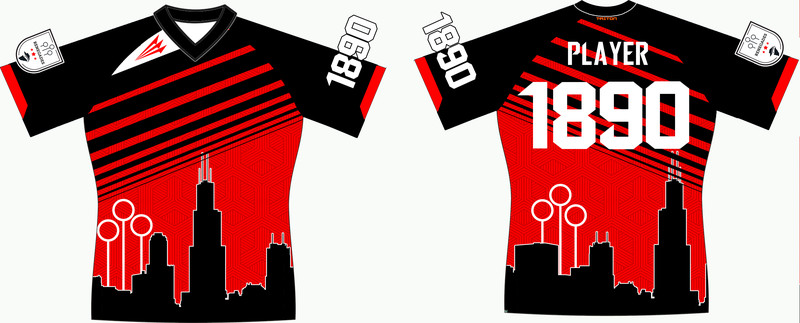 Columbia College Chicago Renegades Quidditch Custom Rugby Jersey