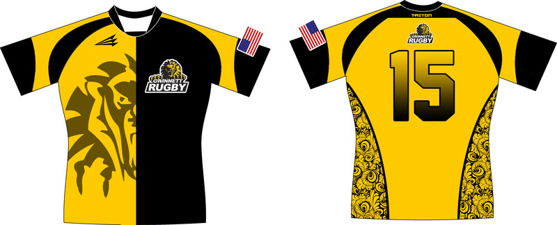 Gwinnett Lions Rugby Jersey