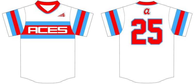 Alabama Aces Custom HexaFlex Baseball Jersey #J9