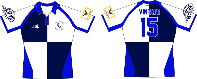 San Fransisco Vintage Rugby Jersey