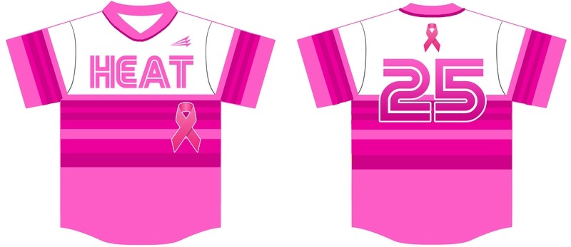North Wake Heat Custom Baseball Jersey 1