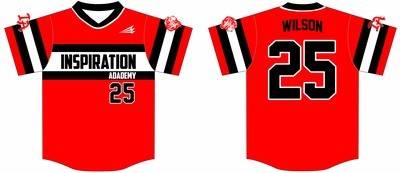 Inspiration Academy Custom Baseball Jersey #6