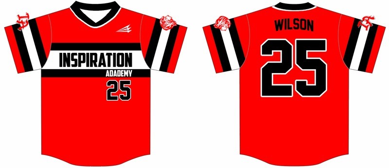 Inspiration Academy Custom Baseball Jersey #6