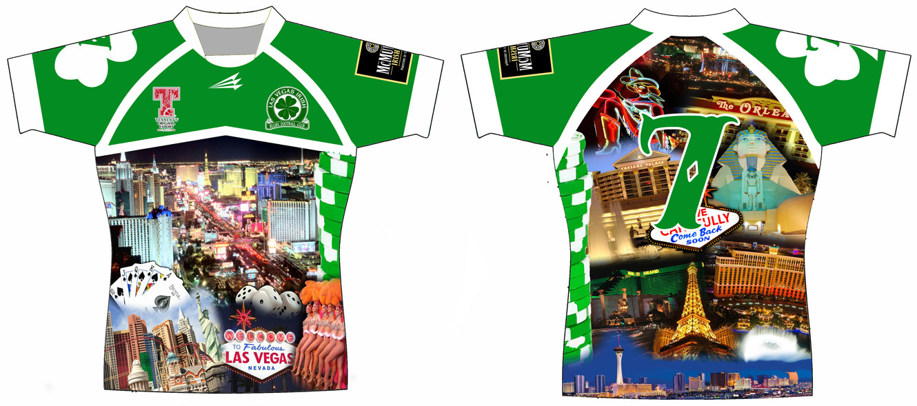 Las Vegas Irish Green Rugby Jersey