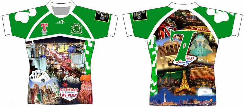 Las Vegas Irish Green Rugby Jersey
