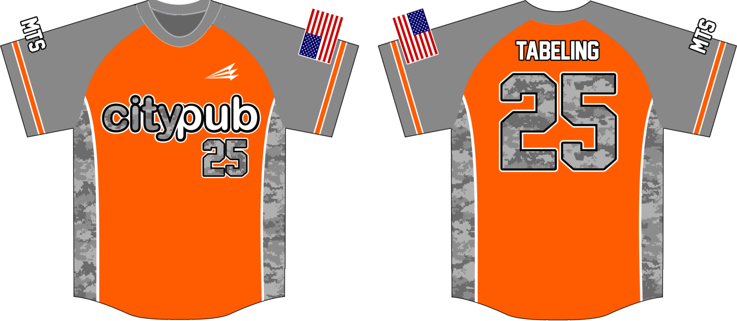 Continental Room (Citypub) Baseball Jersey