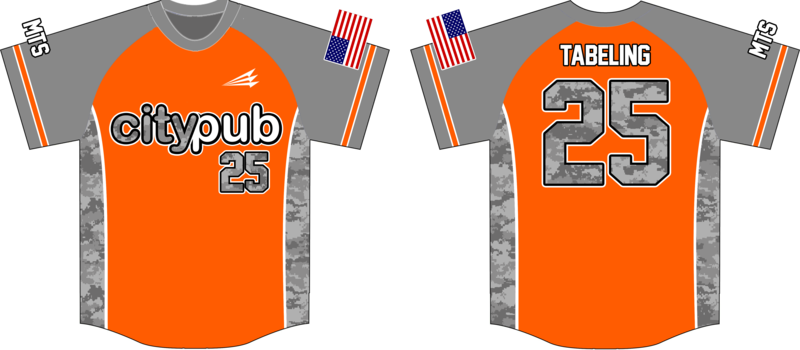 Continental Room (Citypub) Baseball Jersey