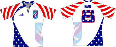 Atlanta Bucks Patriotic Rugby Jersey