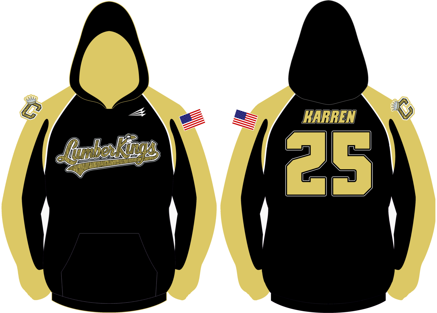 Cache LumberKings Custom Vulcan Hoodie #VH1