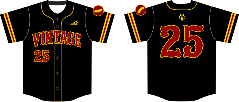 Vintage Crushers Custom Baseball Jersey Design #1