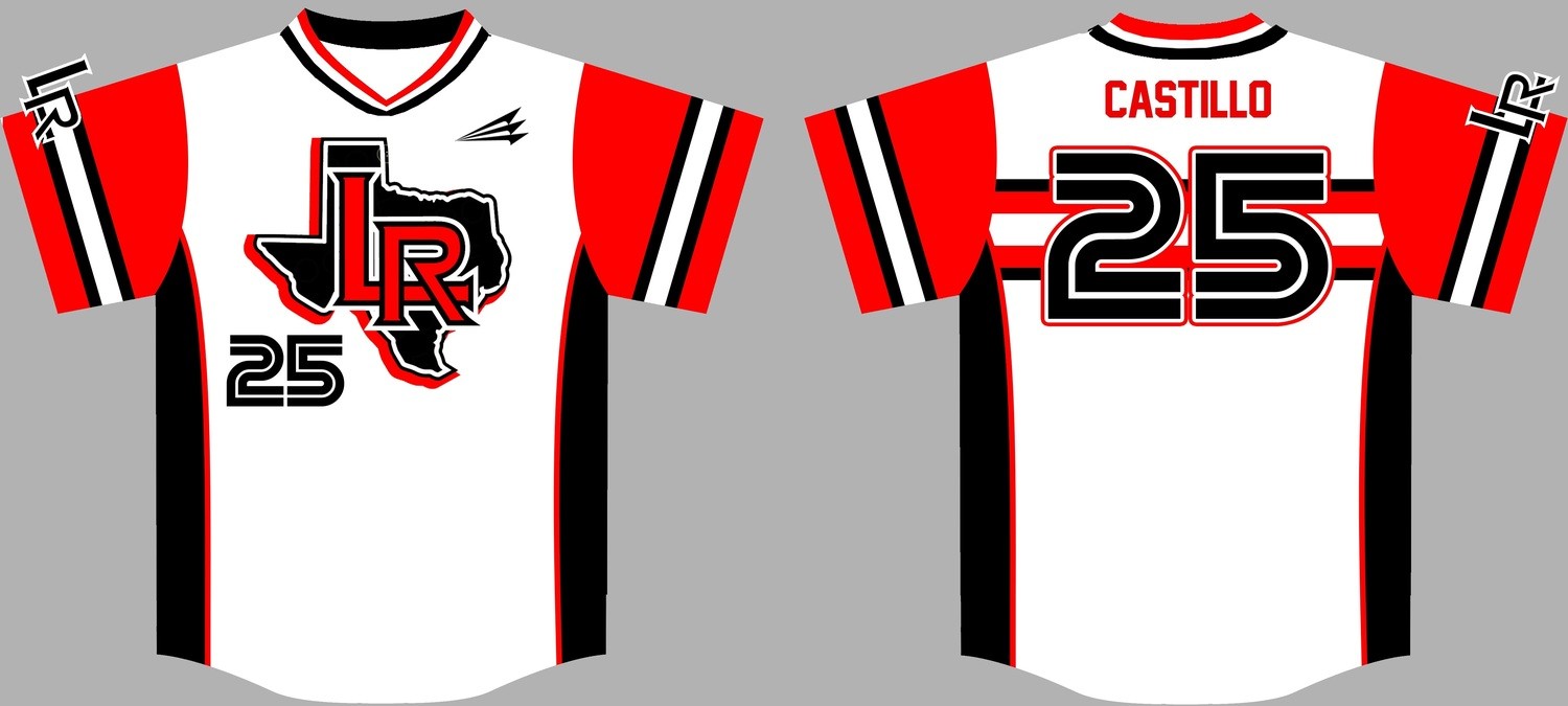 Lubbock Raiders Custom Baseball Jersey #3b