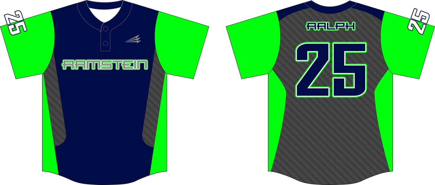 Ramstein All-Stars Custom Baseball Jersey Design #2