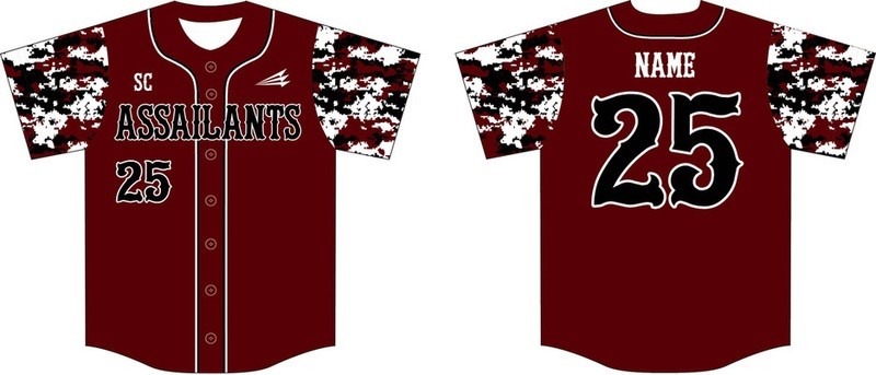 SC Assailants Baseball Jersey #2