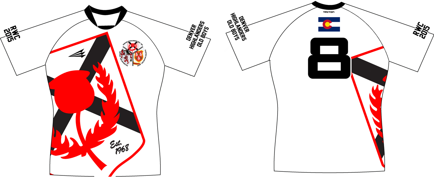 Denver Highlander Old Boys Rugby Jersey