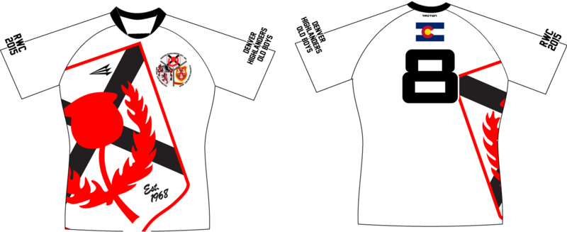 Denver Highlander Old Boys Rugby Jersey