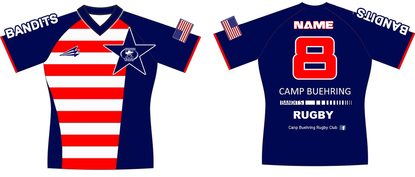 Camp Buehring Rugby Game Jersey