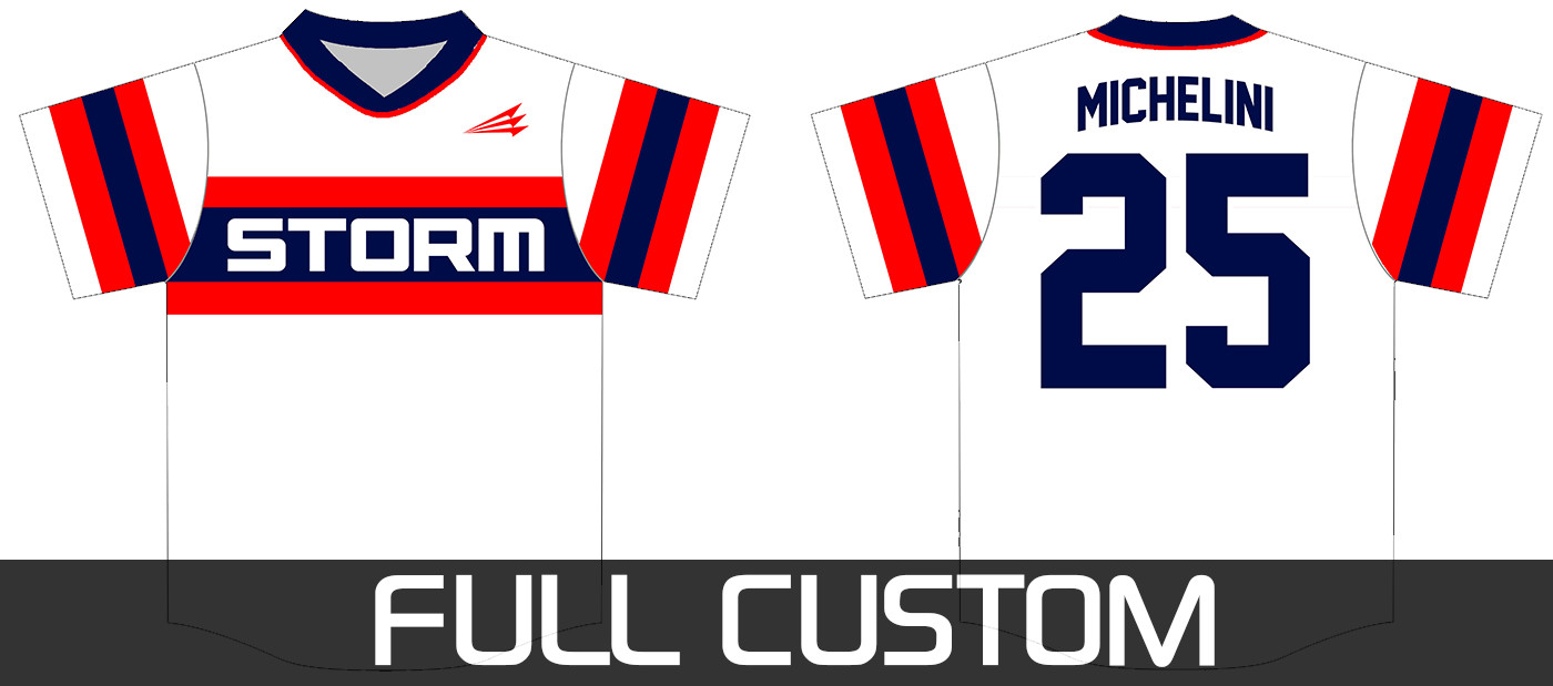 Algonquin Storm Baseball Custom Jersey Design #1