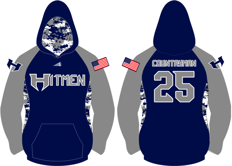 Hitmen (Pillers) Custom Vulcan Hoodie Design #1B