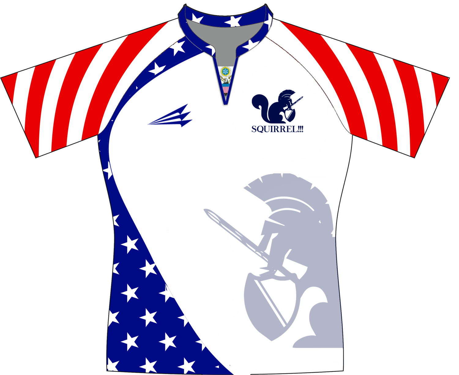 Team SQUIRREL!!! Patriotic Jersey