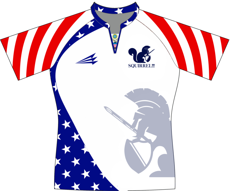 Team SQUIRREL!!! Patriotic Jersey