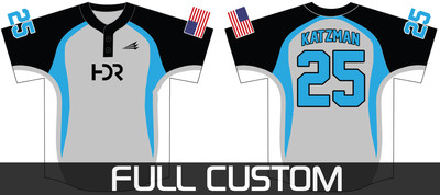 HDR Baseball Custom Jersey Design #1