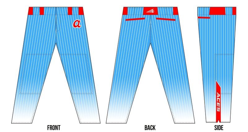 Alabama Aces Custom Baseball Pants #3