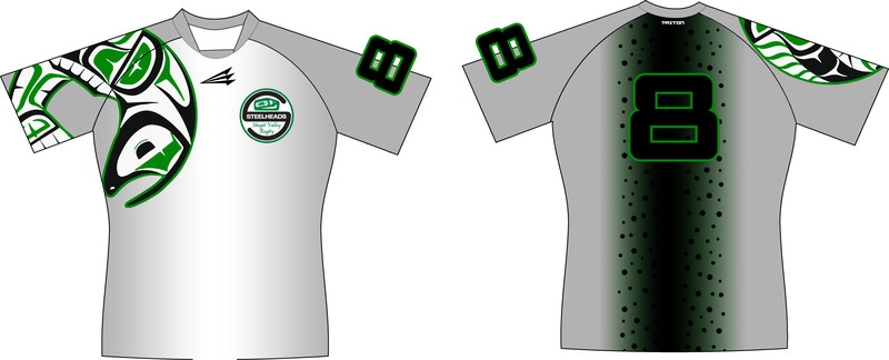 Skagit Valley Steelheads Gray Rugby Jersey