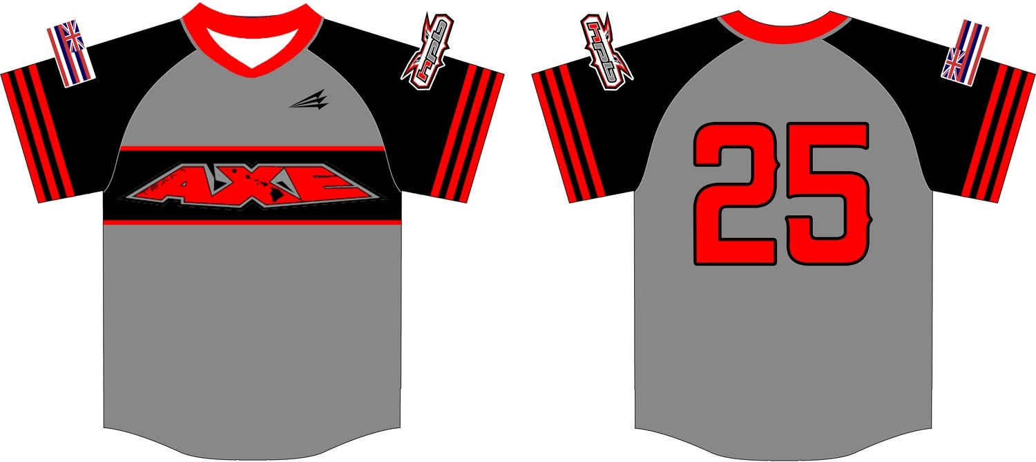 Team Axe Hawaii Custom Baseball Jersey #5